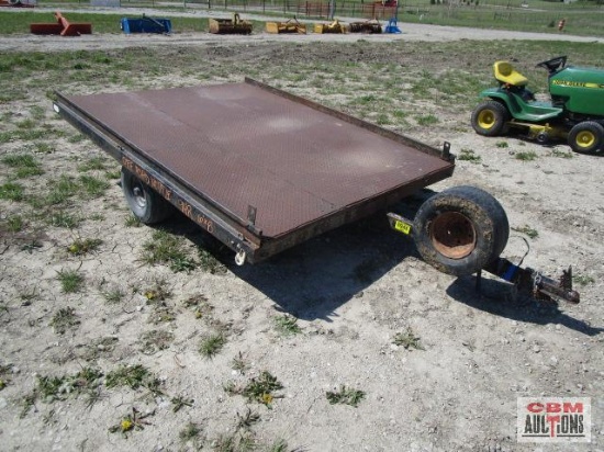 Flat bed tilt trailer, for off road use only NO title