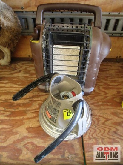 2- Portable propane heaters