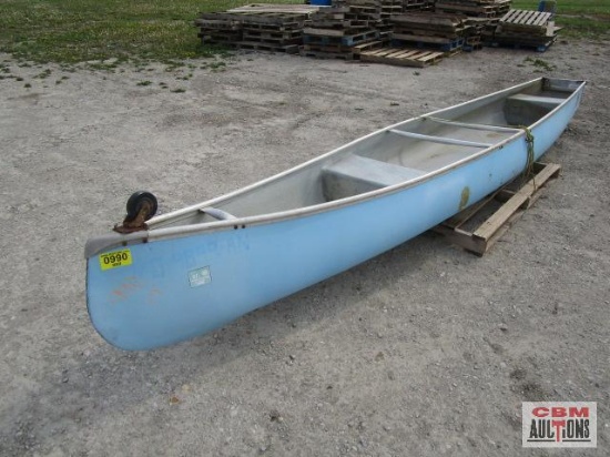 Herters 17' canoe S#2056 NO TITLE