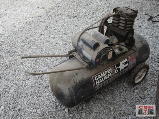Campbell Hausfeld...rolling portable air compressor 220 volt, works