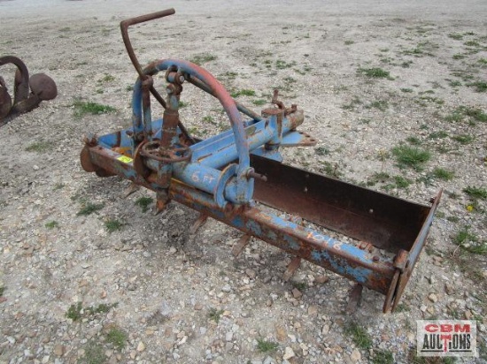 6' Danuser S2 box blade, scarifier rippers, 3 pt cat 1, S#1037