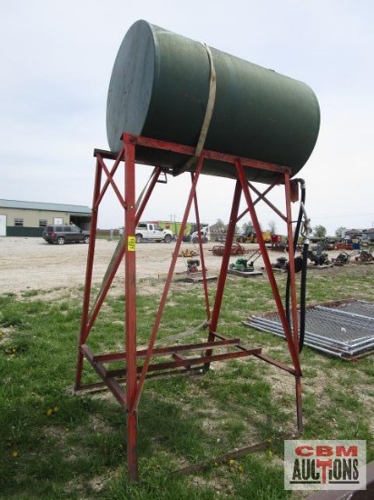 Fuel tank with stand
