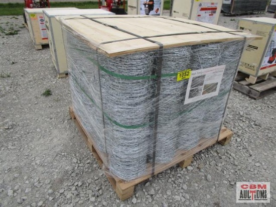 Unused TMG-BW15 Triple-layer Galvanized Barbed Wire (48 rolls/pallet) High Tensile Triple-layer