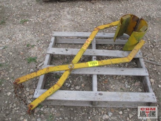 Pipe lifting clamp - yellow
