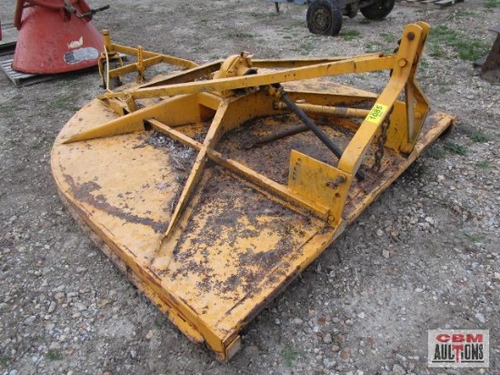 7' Bushhog 3pt, rotary mower, 540 pto, S#0604, pto in office