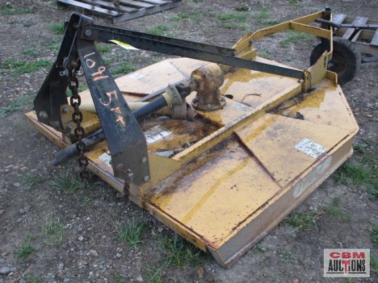 5' King Kutter...brushog rotary mower, 3pt cat 1, 540 pto, pto in office