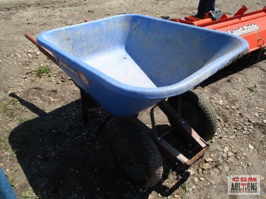 Jackson wheelbarrow 8 cuft, blue