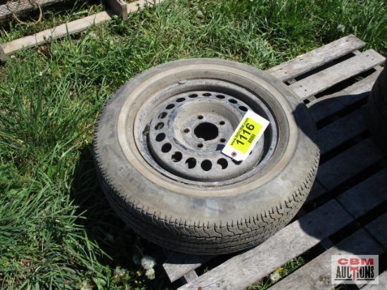 205/70R15 Tire and wheel