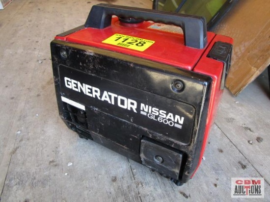 Nissan GL600 generator, 120 volt, 600 watt, fired right up on first pull