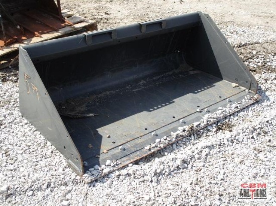62" Bobcat smooth bucket with bolt on cutting edge 6731415 1183532