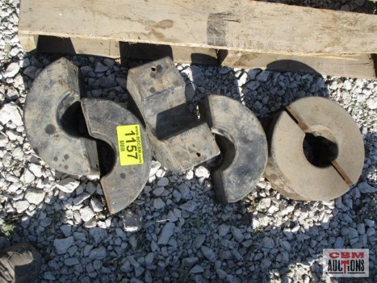 3 Axle Counterweight Sets, Bobcat, 6714361 Fits Bobcat Skid Steer Loader(s) S130, S150, S160, S175,