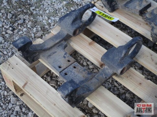Bobcat backhoe mounting brackets P#6718155 NO HARDWARE INCLUDED, Fits Track Loaders, Skid Steer