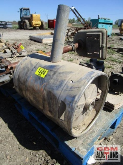 Shop built keg grill