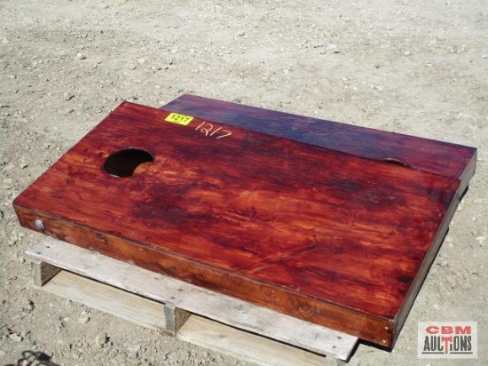 Corn hole boards with bags