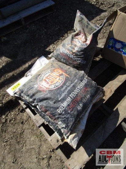 3 - Bags of premium Pennsylvania chestnut coal, just in time for Christmas:)