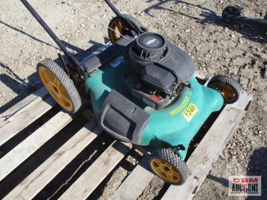 Weed Eater 21" Push Mower Model #96134000600, Serial #111207M 003242, Briggs & Stratton Engine,