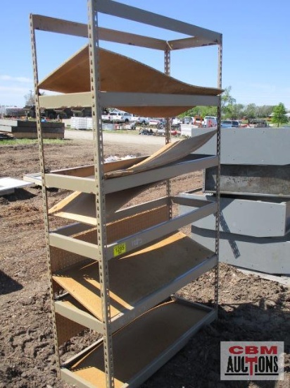 Metal shelving unit 6 shelves