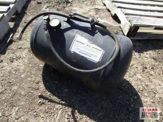 7 gal Portable air tank- black