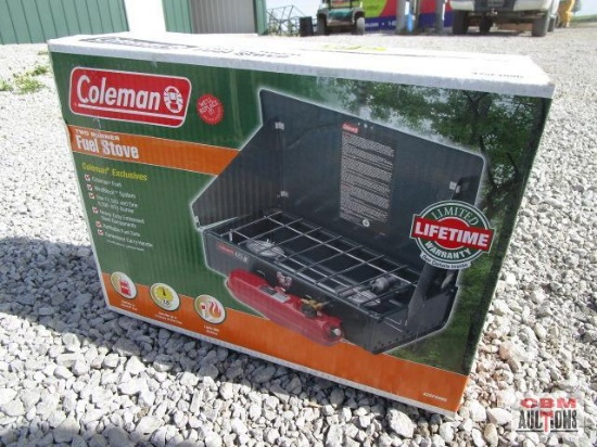 Coleman 2 Burner Fuel Stove, New in Box