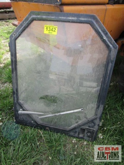 Skid steer front door
