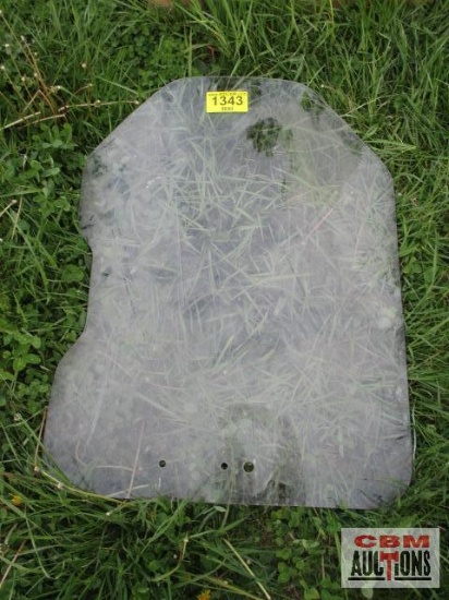 Bobcat G-series plexiglass front door glass