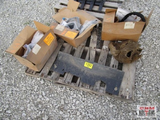 Parts for Bobcat 811, Parts for Bobcat 607 or 709, 1 black cover panel, 1 bag of bolts.