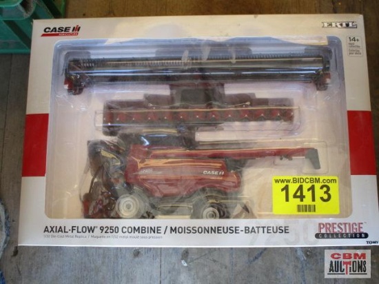 Cash IH, Ertl, Prestige Collection, Axial-Flow 9250 Combine 1/32 Die-Cast Metal Replica, Toy New in