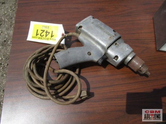 3/8" Powr- Kraft electric drill, seller said works