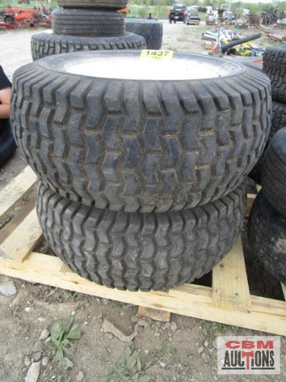 2 Craftsman tires and wheels 23x9.5x12
