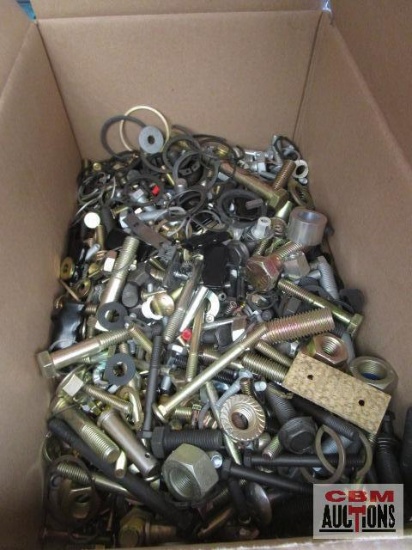Large assortment of Case New Holland bolts, stnap rings, O-rings new in packages with part numbers.