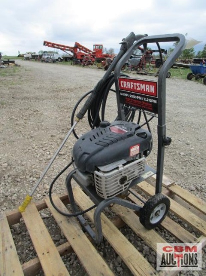 Craftsman Pressure Washer Model 919.762350, Briggs and Stratton 6.0 HP engine, 2350 PSI, 2.2 GPM