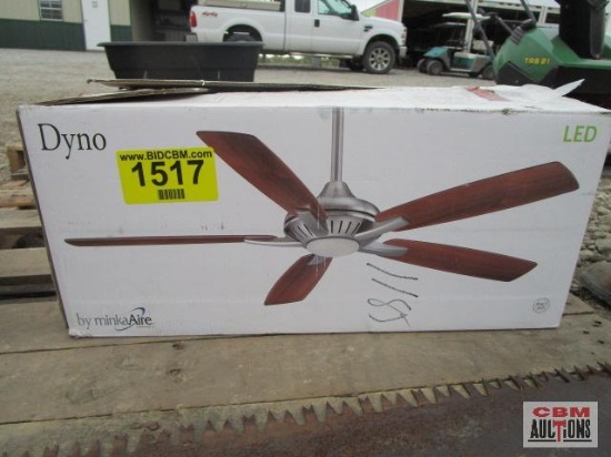 Dyno...5 blade Ceiling Fan by minkaAire, New in Box, Oil Rubbed Bronze Finishing