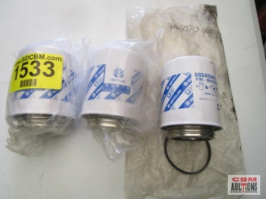 3 New Holland Oil Filter #86545943