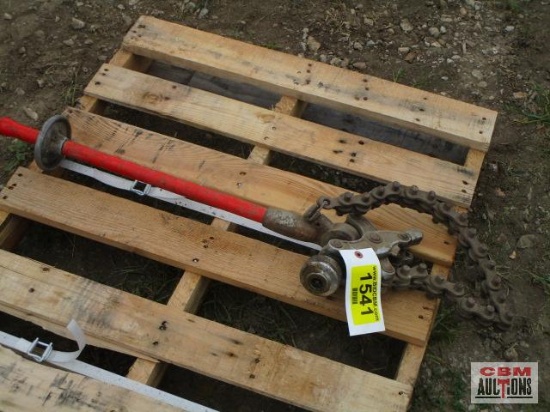 RIDGID 206 Soil Pipe Cutter, can cut 1 1/2" to 6" pipes