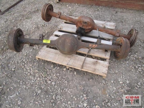 2 - 9" Ford rear axles