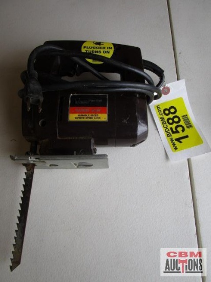 Wards Powr- Kraft variable sabre saw, seller said works