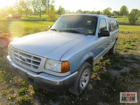 2002 Ford Ranger Pickup Truck, VIN # 1FTYR14U82PA06182