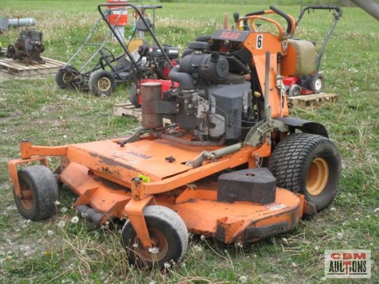 Scag Velocity, Kawasaki, 1,669hrs, 61" deck, S# H4000066 runs, if wont start move parking brake