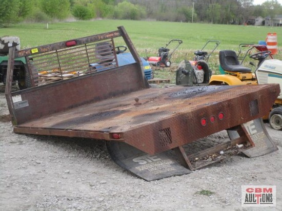 Jensen steel truck flatbed 92"x9' for 34" frame rails