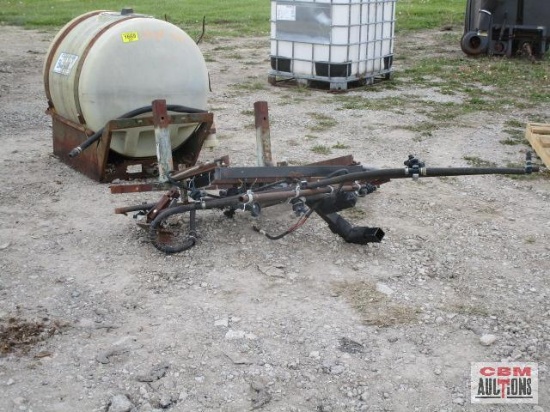 Cushman sprayer booms with 100 gal tank