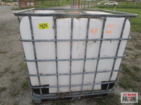 250gal Chemical tote