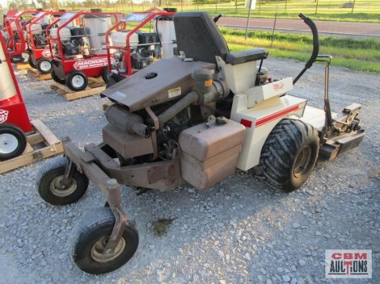1996 Grasshopper 725,front mount zero turn mower, 25hp Kubota, 3,388hrs, 52" deck, S#467520 runs