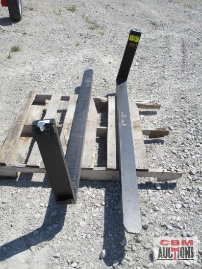 Cascade 72" skid steer pallet forks class 2 #5,500 per fork made in North America #308