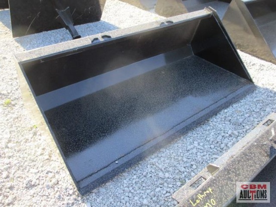 72" Skid steer smooth bucket weighs #450