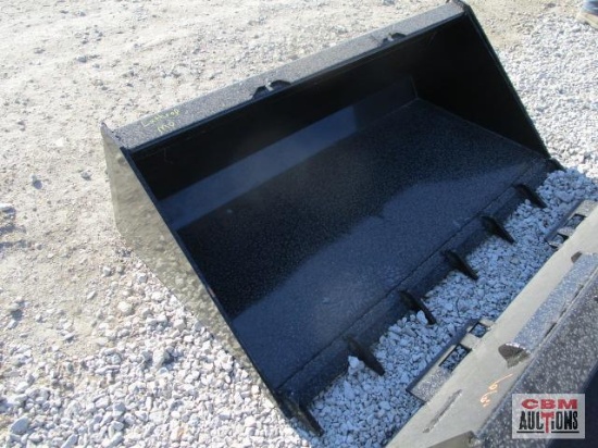 66" Skid steer tooth bucket weighs #480