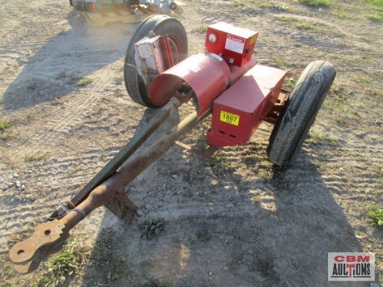 Winpower...M# 15/10pto tractor driven generator,...120/240 volt S#MO-7117-1, 540 pto, Pto in office