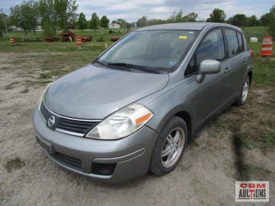 2007 Nissan Versa Passenger Car, VIN # 3N1BC13E47L362944