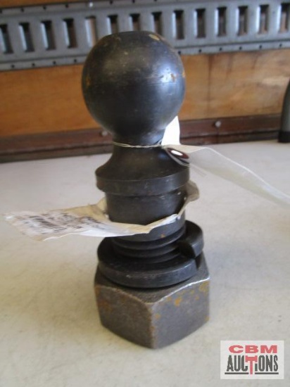B&W Trailer hitch ball 2 5/16" x 2" x 3 1/2", 30,000 lbs. Raw, No Rise, 4/5 TPI #HB94009