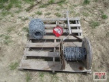 Assorted barbwire with...unroller