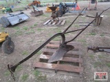 Antique 1 bottom horse drawn walking lister plow